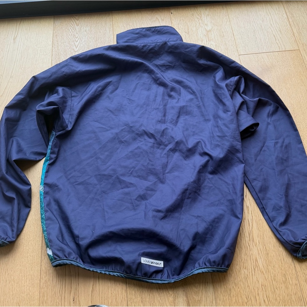 VINTAGE 90s retro Louis Garneau windbreaker - M - Picture 11 of 16